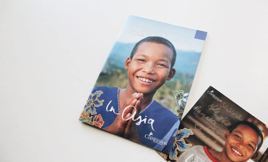 Brand Storytelling, Magazine from Compassion Australia