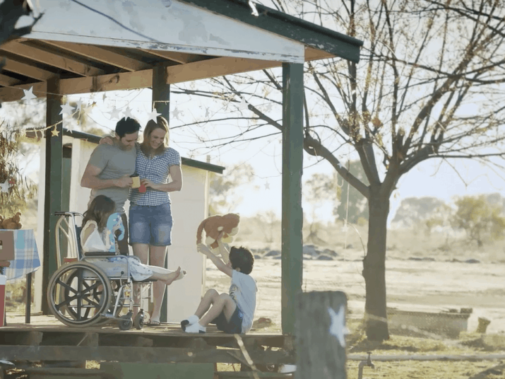 Family at Home in the Outback, Salvation Army Australia