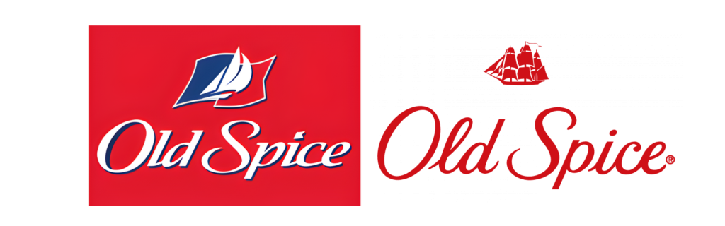 Old Spice before and after rebrand